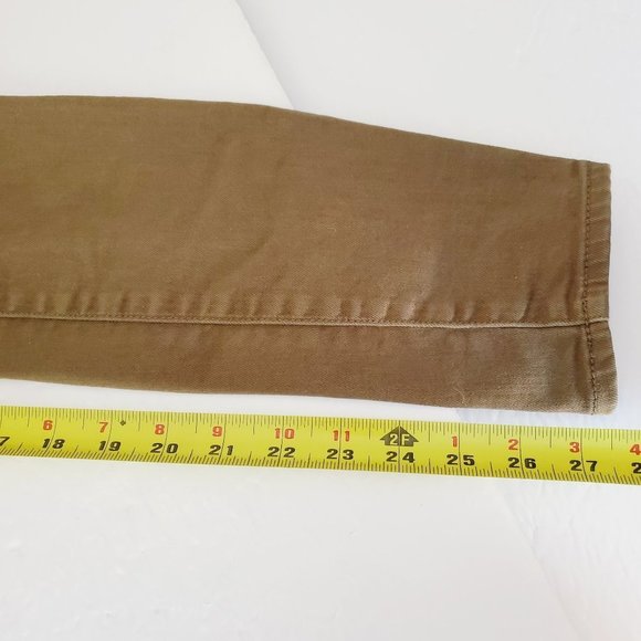 Lucky Brand Jeans Charlie Super Skinny Olive Green 26 - Picture 12 of 12